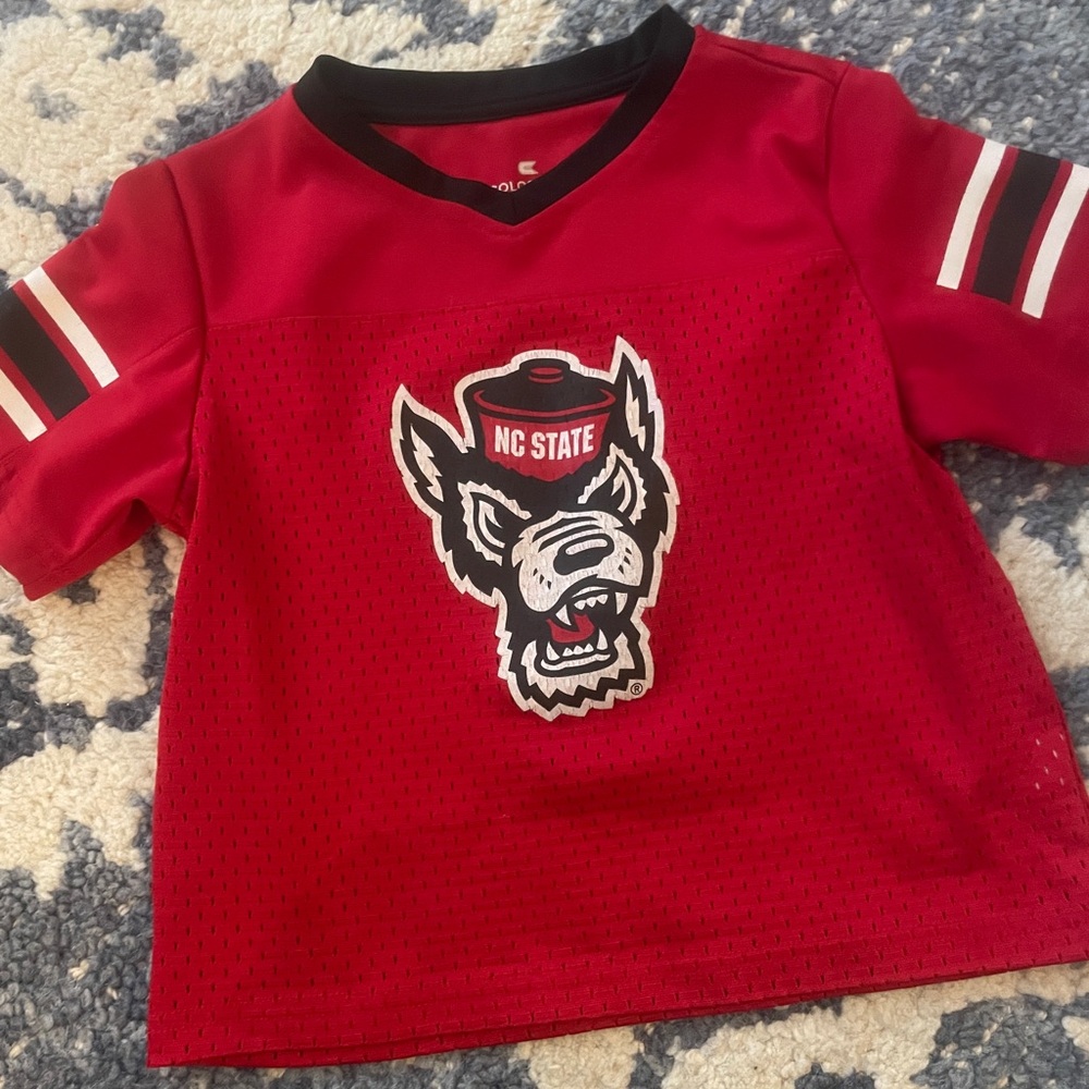 NC State Kids football jersey